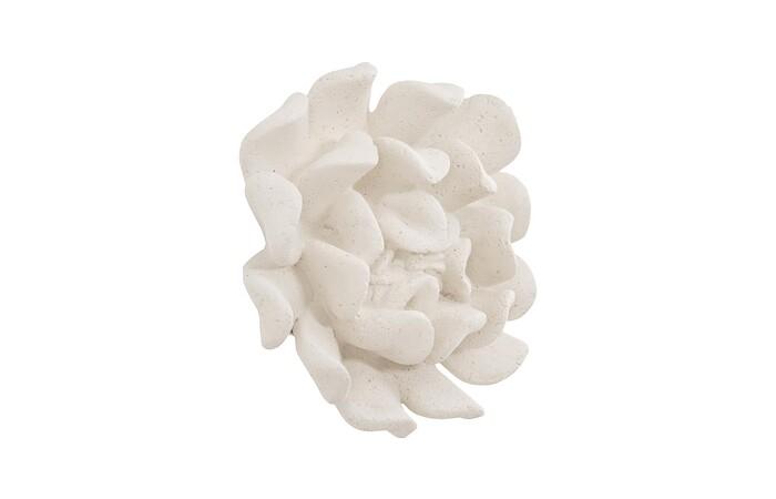 Topsy Turvy Succulent Wall Art, White Stone 