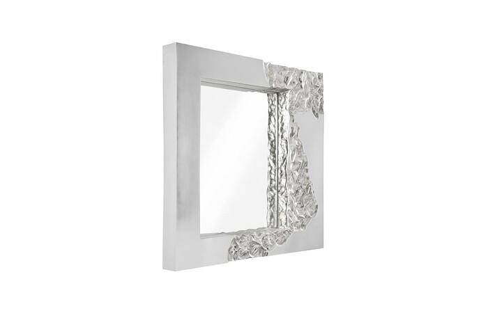 Mercury Mirror, Square, Silver Leaf 