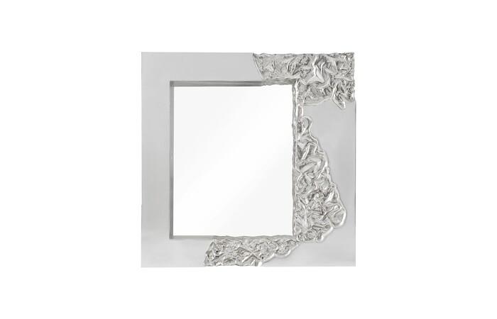 Mercury Mirror, Square, Silver Leaf 