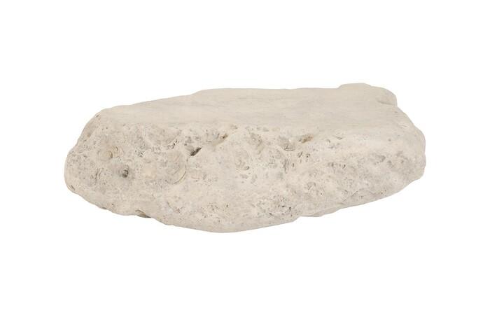 Cast Boulder Coffee Table Roman Stone, Large