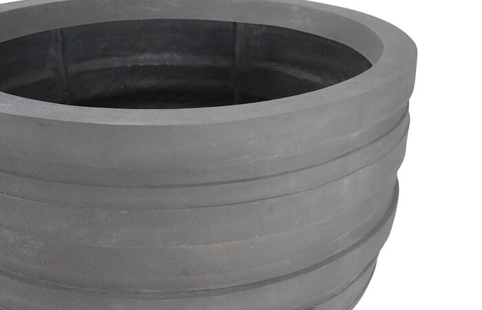 June Planter, Raw Gray, LG