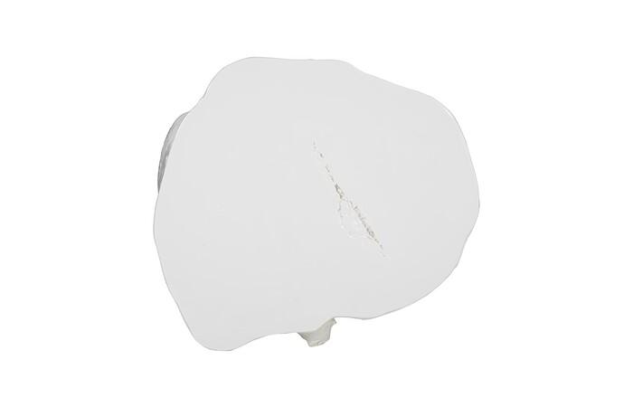 Log Stool, Gel Coat White, LG