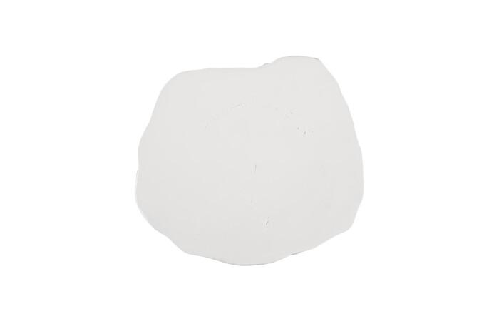 Log Coffee Table, Gel Coat White