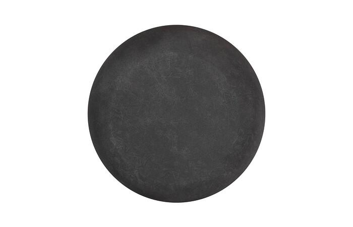 River Stone Side Table, Charcoal Stone