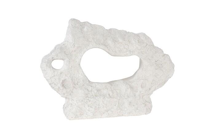 Cast Stone Table Top Sculpture, Wide, Roman Stone