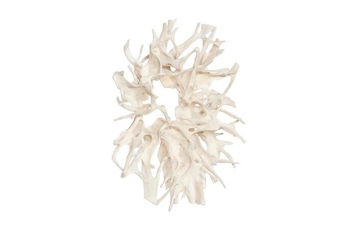 Cast Root Wall Decor, Faux Bleached