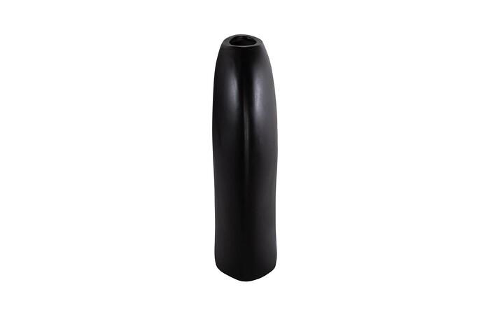 Pod Vase, Large, Black Matte