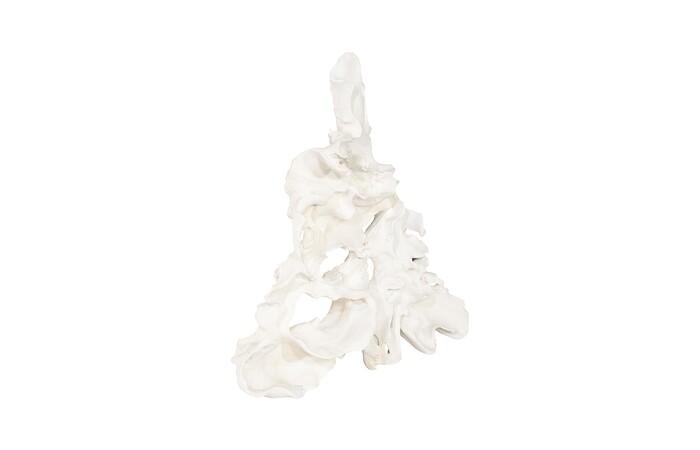 Contour Cast Root Triangle Wall Art, Faux Bleached