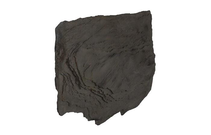 Stratified Cast Stone Wall Art, Painted Slate