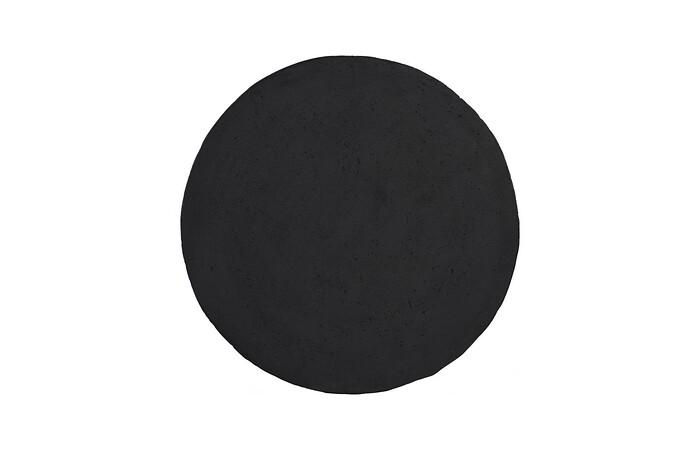 Crater  Side Table, Black Stone