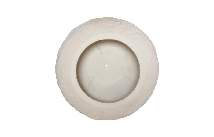 Aera Planter, Wide, Off White, Medium