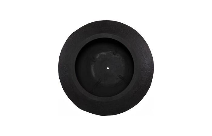 Aera Planter Wide, Black, Large