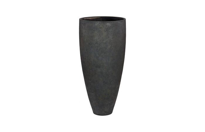 Flora Grande Planter, Gray, Large