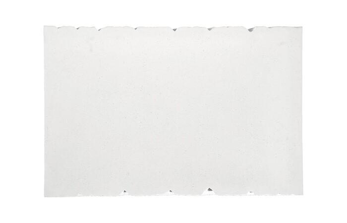 Shear Coffee Table, Rectangle, White Stone