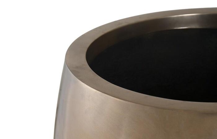 Classic Planter, Polished Bronze, LG