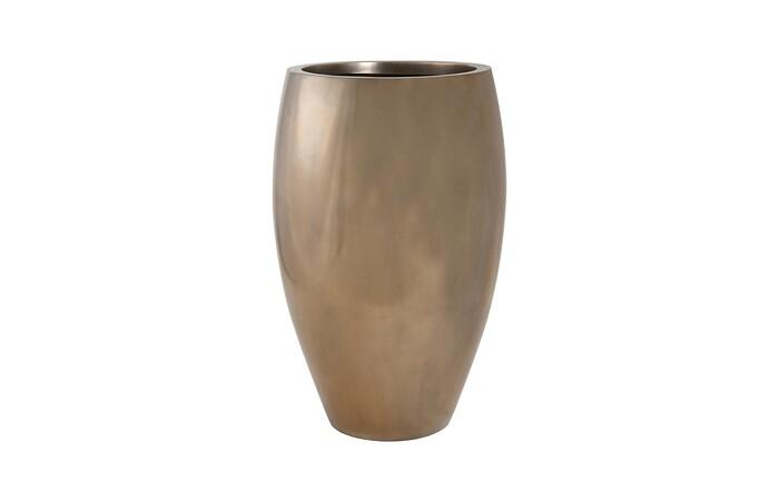 Classic Planter, Polished Bronze, LG
