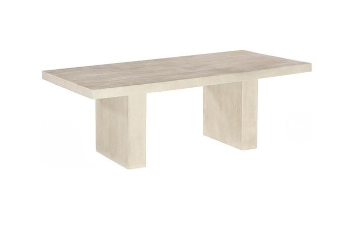 Old Lumber Dining Table, Roman Stone