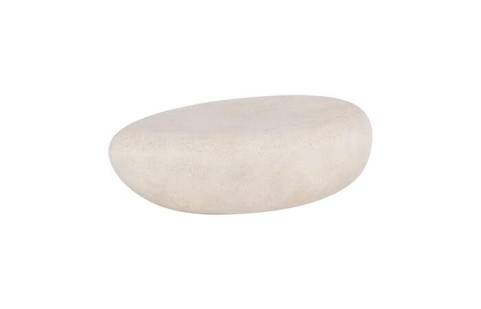River Stone Coffee Table, Roman Stone, Small