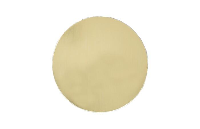 Broken Egg Coffee Table, White and Gold Leaf