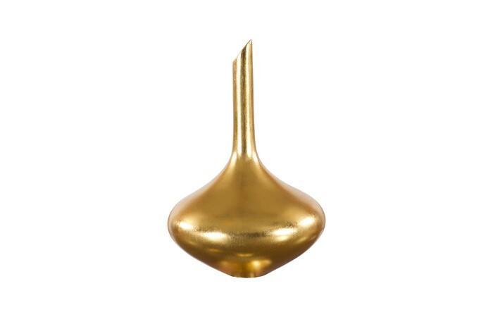 Julian Vase, Gold Leaf