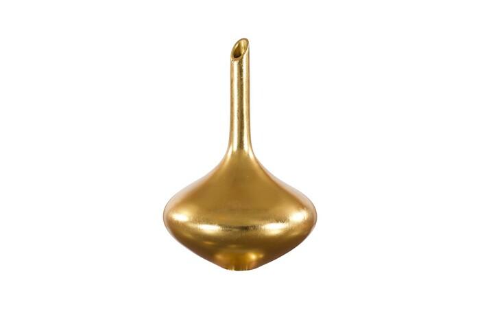 Julian Vase, Gold Leaf
