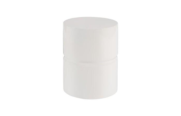 Stacked Stool, Gel Coat White