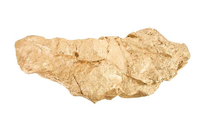 Boulder Shelf, Gold Leaf, LG
