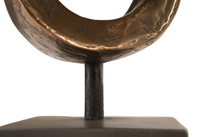 Trifoil Table Sculpture, Bronze