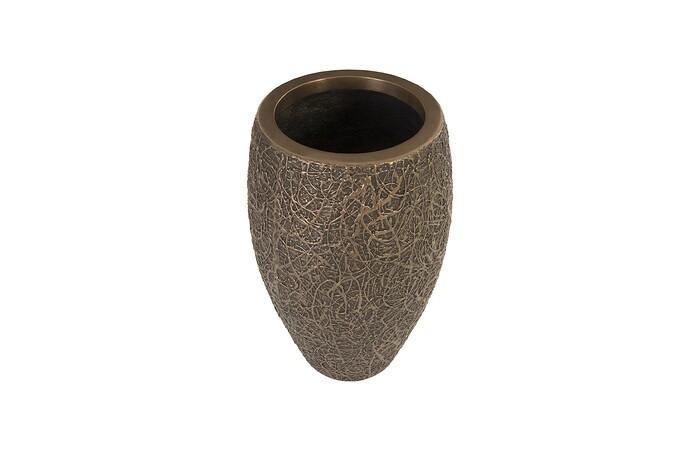 String Theory Planter, Bronze, SM