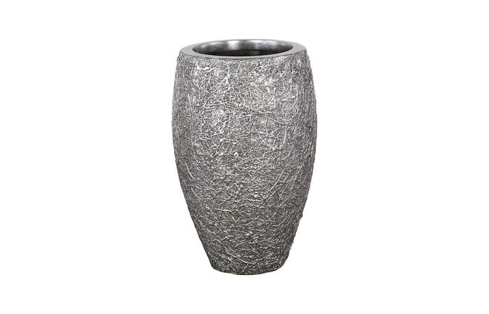 String Theory Planter, Silver Leaf, SM