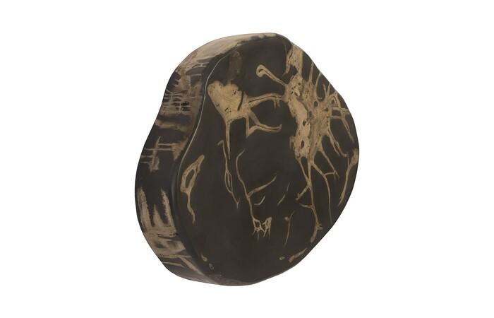 Cast Petrified Wood Wall Tile, Resin