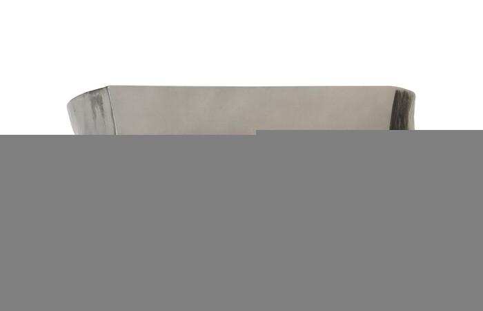 Plateada Hollow Console, Liquid Silver