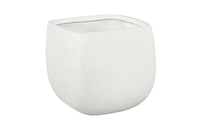 Swell Planter, Small, White