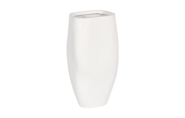 Amorphous Planter, Large, White