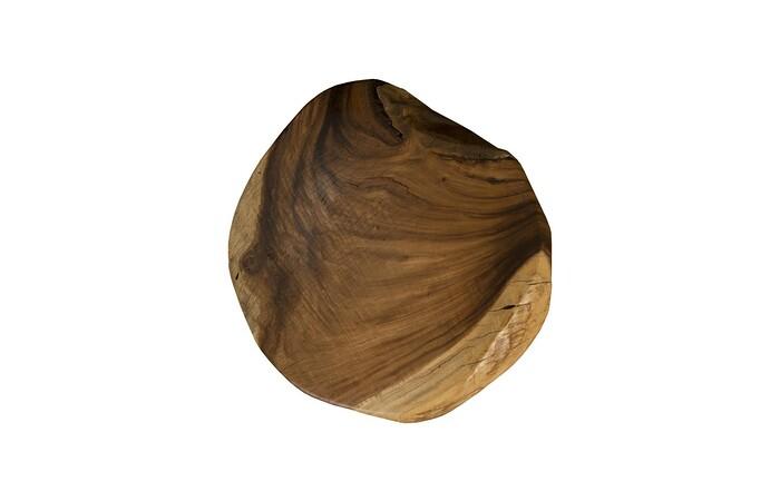 River Stone Sculpture, Chamcha Wood