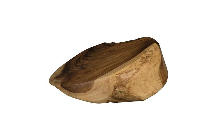 River Stone Sculpture, Chamcha Wood