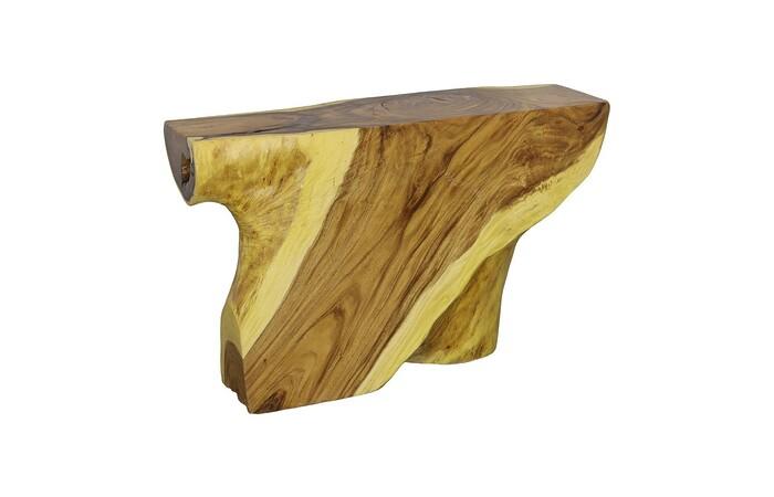 Freeform Console Table, Natural
