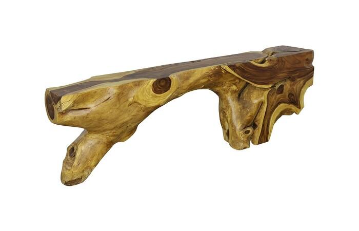  Colossal Bridge Console Table, Natural