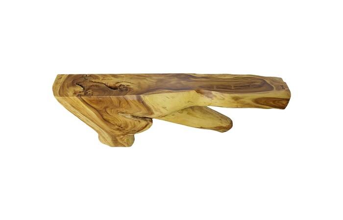 Freeform Console Table, Natural