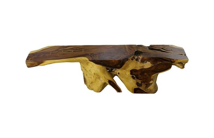 Freeform Console Table, Natural