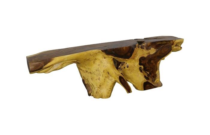 Freeform Console Table, Natural