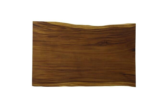 Origins Dining Table, Live Edge, Natural, Wood Legs