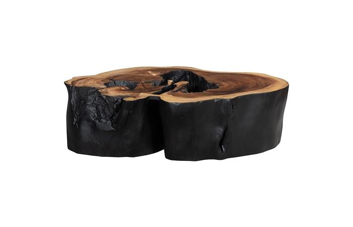 Chasm Coffee Table, Burnt Edge