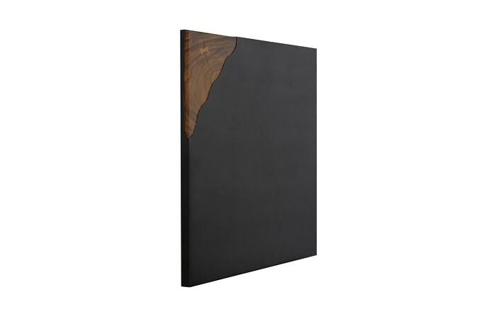 Cornered Wall Art, Natural, Iron