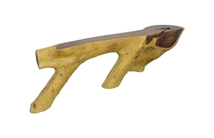 Colossal Freeform Console Table, Natural