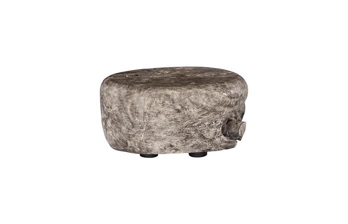 River Stone Coffee Table, Gray Stone