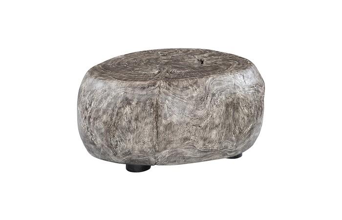 River Stone Coffee Table, Gray Stone