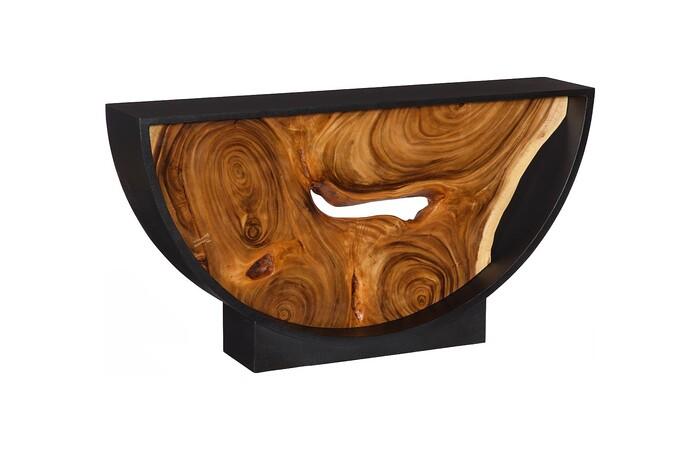 Framed Arc Console Table, Natural