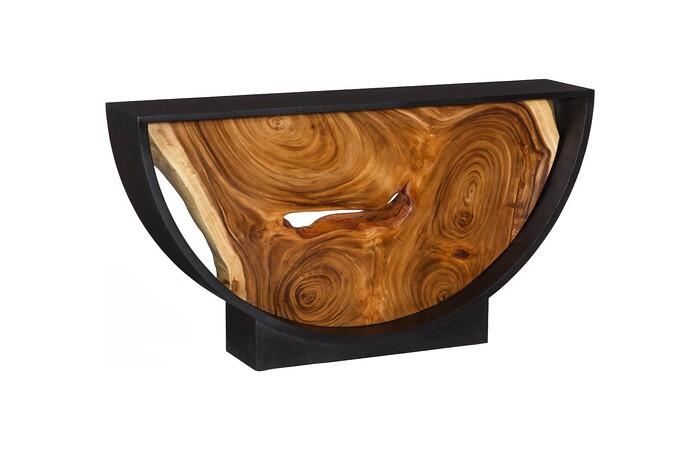 Framed Arc Console Table, Natural