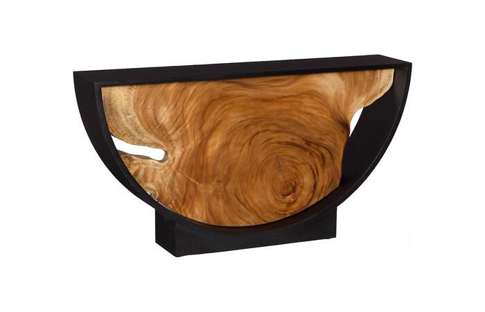 Framed Arc Console Table, Natural